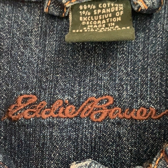Eddie Bauer Jean Jacket - Picture 2 of 3